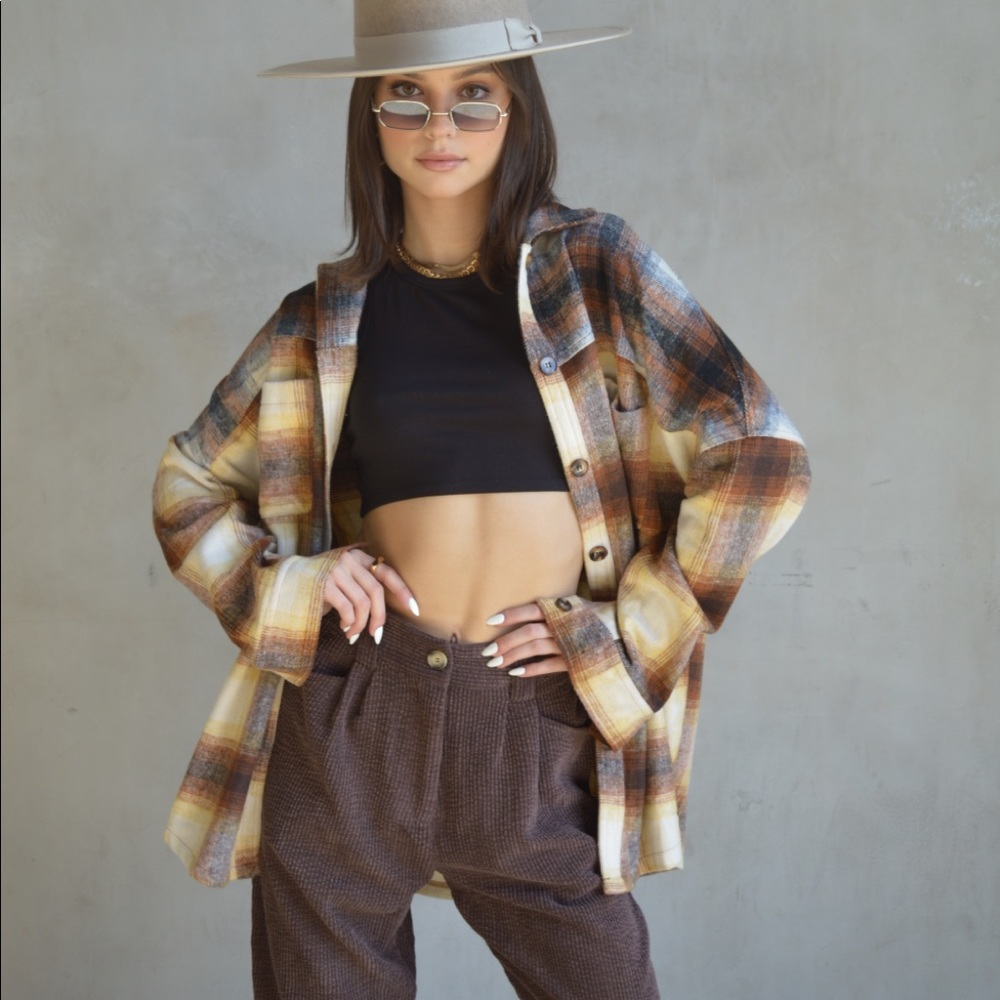 Lake Tahoe Flannel Button Up Jacket - Picture 8 of 10